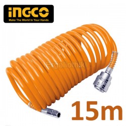 INGCO AH1151 Σπιράλ αέρος 15m με ταχυσυνδέσμους