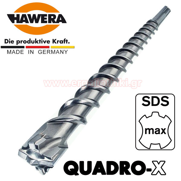 HAWERA QUADRO-X Διαμαντοτρύπανα SDS-Max