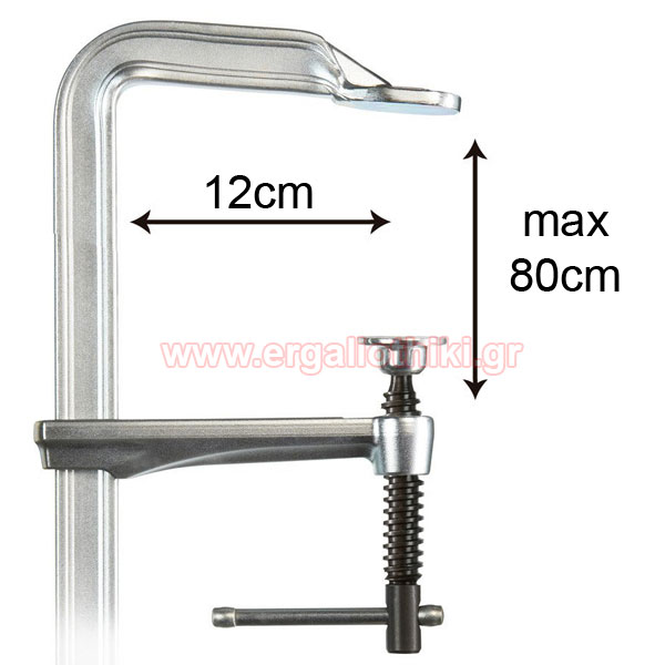 BESSEY GZ80K Επαγγελματικός σφιγκτήρας βαρέου τύπου 80cm