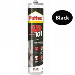 PATTEX SP101 Σφραγιστικό συγκολλητικό FLEXTEC μαύρο 280ml