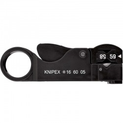 KNIPEX 166005SB Απογυμνωτής για ομόκεντρα καλώδια 