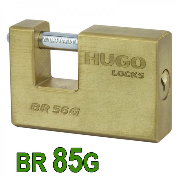 HUGO LOCKS BR85G 60053 Λουκέτο Τάκος Ορειχάλκινο
