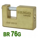 HUGO LOCKS BR76G 60143 Λουκέτο Τάκος Ορειχάλκινο
