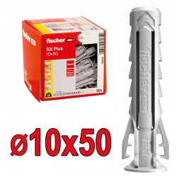 FISCHER SX Plus 10x50 Βύσμα γενικής χρήσης 568010 (50 τεμάχια)