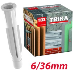 TOX Trika 6x36mm Βύσμα γενικής χρήσης (10 τεμάχια)