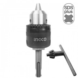 INGCO KC1301.1 Τσόκ δραπάνου με κλειδί και αντάπτορα SDS 