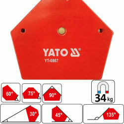 YATO YT-0867 Μαγνητική γωνία συγκόλλησης ηλεκτροκόλλησης