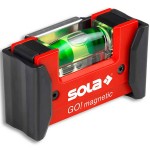 SOLA GO magnetic clip Αλφάδι τσέπης μαγνητικό με θήκη ζώνης (621201)