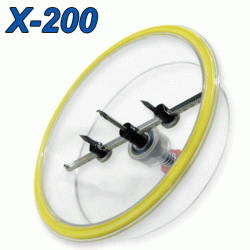 POWER X-200 Ποτηροτρύπανο γυψοσανίδας Φ40-203mm (OEM)