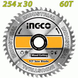 INGCO TSB125423 Δίσκος δισκοπρίονου κοπής ξύλου Ø254x30-60T