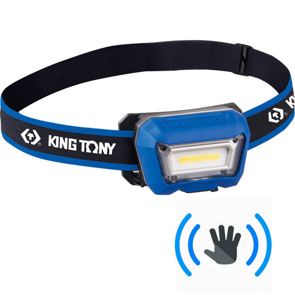 KING TONY 9TA52A Φακός κεφαλής αισθητήρα ανίχνευσης κίνησης 280 lumens