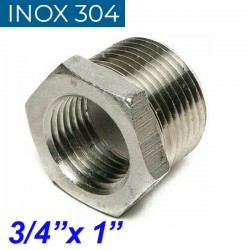 INOX 304 Συστολή Αμερικής 3/4" Χ 1"