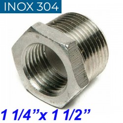 INOX 304 Συστολή Αμερικής 1 1/4" Χ 1 1/2"