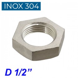 INOX 304 Παξιμάδι 1/2"