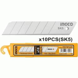INGCO HKNSB181 Λάμες σπαστές 18mm (10 τεμαχια)