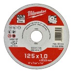 MILWAUKEE 4932459164 Δίσκος κοπής μετάλλων Ø 125x1mm (10 τεμάχια)
