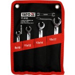YATO YT-0143 Σειρά κλειδιά ρακόρ (4τεμ)