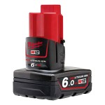 MILWAUKEE M12B6 Μπαταρία λιθίου 12V 6,0Ah (4932451395)