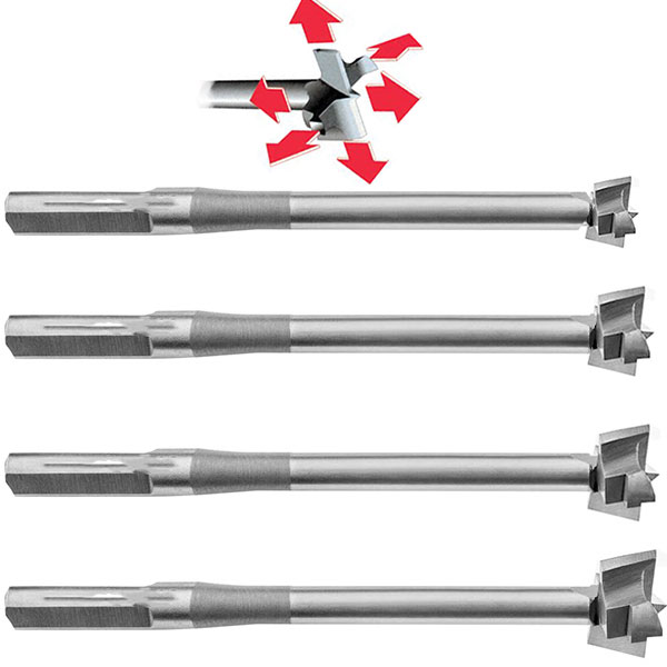 3D-bit SET Τρυπάνια διαμόρφωσης οπής ξύλου Ø12-15-18-20mm (4 τεμ)