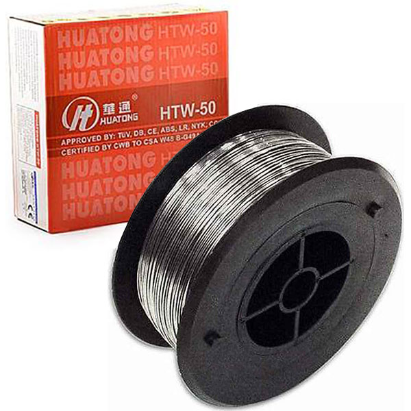 HUATONG HTW-50 Σύρμα ηλεκτροκόλλησης (MIG-MAG) 0.8mm 5kg  (χρήση με αέριο)