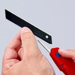 KNIPEX 9010165BK Μαχαίρι - φαλτσέτα σπαστής λάμας 18mm