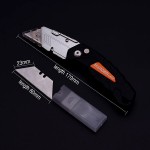 HARDEN 570332 Aναδιπλώμενο μαχαίρι τραπεζοειδούς λάμα 165mm