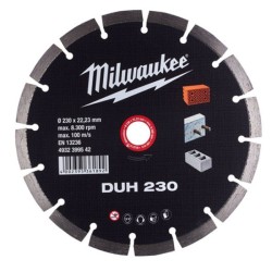 MILWAUKEE 4932399542 DUH 230 Διαμαντόδισκος Ø 230mm