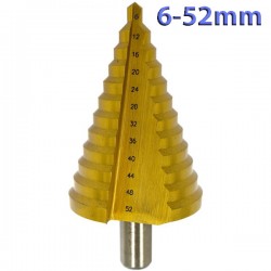 OEM Κλιμακωτή φρέζα - Step drill 6-52m (00874)