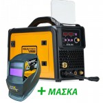 HELIX POWER MULTI MIG 200 SYNERGY Ηλεκτροκόλληση 3 σε 1 MIG-MAG-FLUX / MMA / LIFT TIG 200A + Δώρο ηλεκτρονική μάσκα (75031180)