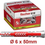 FISCHER 538240 Βύσμα πλαστικό DuoPower Ø6x50mm (100 τεμ)