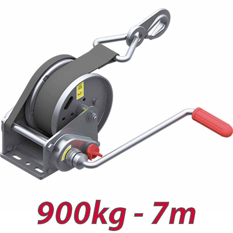 AL-KO TYP 900 A BASIC Βίντσι χειρός 900kg με ιμάντα 7m (1225303)