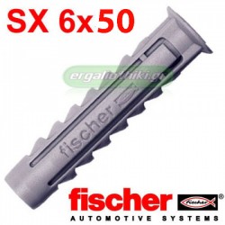 FISCHER SX6x50 Βύσμα γενικής χρήσης (100 τεμάχια)
