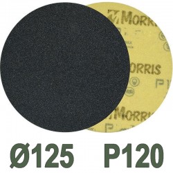 MORRIS 18829 Δίσκος Γυαλόχαρτο Velcro Ø125mm P120