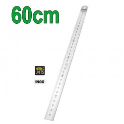 FF GROUP 39916 Ρίγα STAINLESS STEEL 600mm