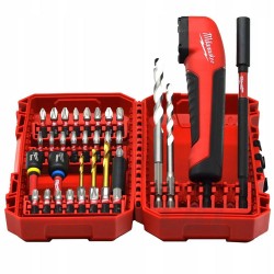 MILWAUKEE 4932493653 SET SHOCKWAVE™ Εξαρτημάτων Και Γωνιακή Κεφαλή (35 Τεμάχια)