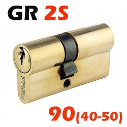 HUGO GR2S Κύλινδρος Κλειδαριάς Ορειχάλκινος 90mm (40-50) 60010