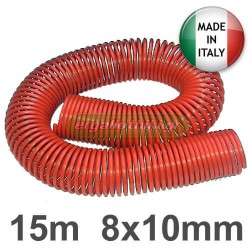 Σωλήνας αέρα σπιράλ 15 μέτρα 8x10mm Ιταλίας