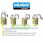 HUGO LOCKS DR 40 60122 Λουκέτο με συνδιασμό 
