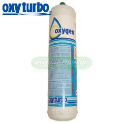 OXYTURBO OXYGEN Φιάλη οξυγόνου 1lit