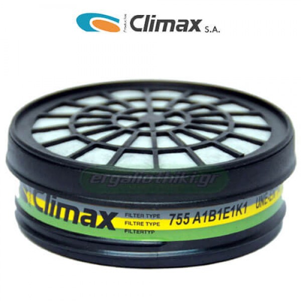 CLIMAX 755 B1/E1 Φίλτρο για μάσκες αερίων